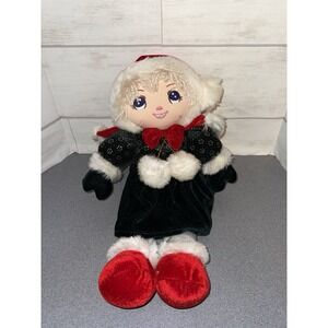 Goffa International Christmas Rag Dolls Plush‎ Boy  Girl Lil Adorable  20"